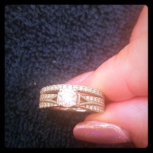 Vera Wang collection-Wedding ring set